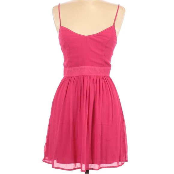 Abercrombie & Fitch Dresses & Skirts - ABERCROMBIE & FITCH PINK SLEEVELESS DRESS
